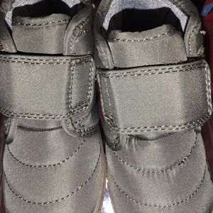 Carter's Olive Green Kids Velcro Sneakers